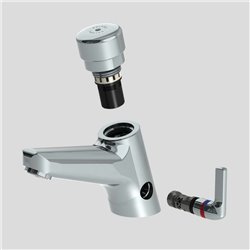 Mitigeur temporisé 700100 Tempomix 2 sans robinets d'arrêt, manette standard