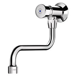 Robinet temporisé Tempostop 748151 mural à bec orientable  et système AB