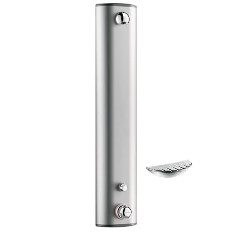 Securitherm 792305 pomme fixe , alim. Haute avec porte-savon