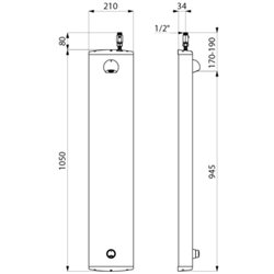 Temposoft 749300 pomme fixe 