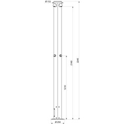 Plein air 717540 4 douches 