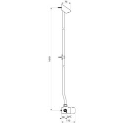 Tempomix 790001 sans raccord d'alim. entraxe 90 mm