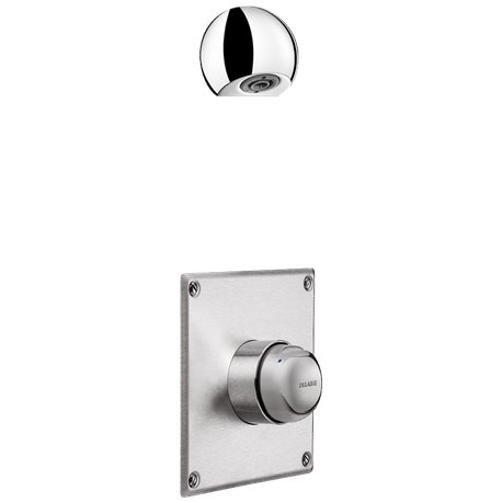 Tempomix 790709 avec pomme de douche avec plaque inox 160x160 mm