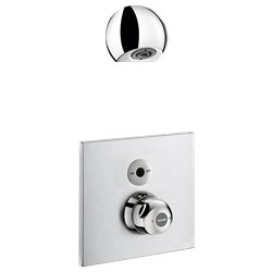 Mitigeur douche Securitherm 792BOX+792459 avec pomme de douche 