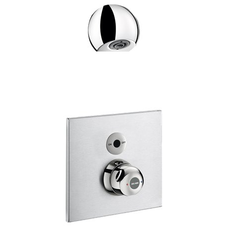 Mitigeur douche Securitherm 792BOX+792459 avec pomme de douche 