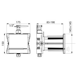 Tempomatic 4 430SBOX+430000 inox satiné alim. Sur secteur