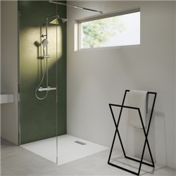 Ultraflat New carré T4488V1 100x100 cm Blanc mat