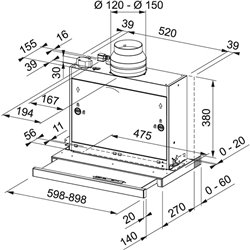 Hotte Omnia 875769 90 cm 