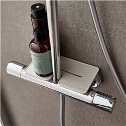 Tablette antiglisse E24316-NF Métro pour colonne de douche