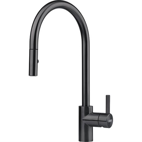 Eos Neo 820479 douchette double jet, inox noir