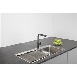 Mythos 552660 Inox Noir, douchette monojet