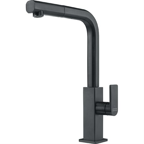 Mythos 552660 Inox Noir, douchette monojet