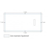 Receveur de douche Kinerock 1400x900 mm blanc RD958-DESTOCK