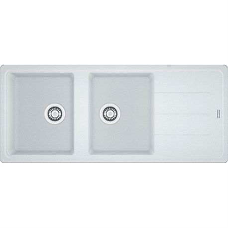 Franke Orion OID 621 - Evier de cuisine 2 bacs avec égouttoir, en  Tectonite®, Blanc Artic - Livea Sanitaire