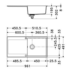 Maris Fragranit+ MRG 612E 952644 Onyx 