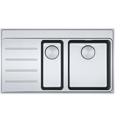 Mythos inox Slimtop MYX 251-86 958189 Egouttoir à gauche 
