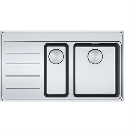Mythos inox Slimtop MYX 251-86 958189 Egouttoir à gauche 