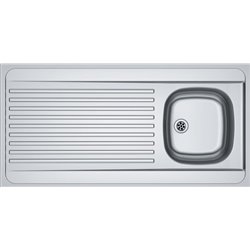 Man 711-1200 901413 Inox 1200x600 mm 1 cuve