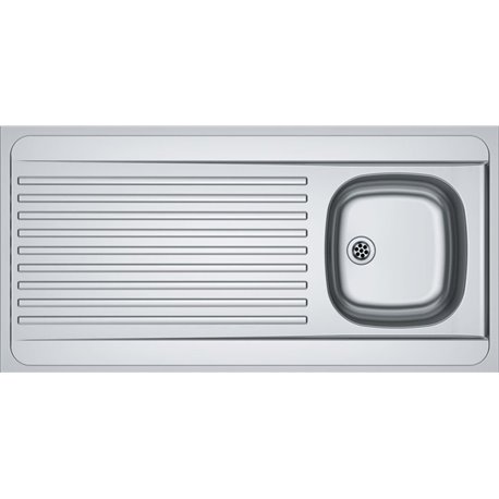 Man 711-1200 901413 Inox 1200x600 mm 1 cuve Man 711-1200 901413 Inox 1200x600 mm 1 cuve