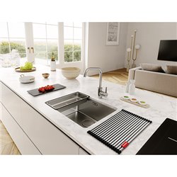 Evier de cuisine Mythos Inox MYX 110-50 902700 Vidage automatique