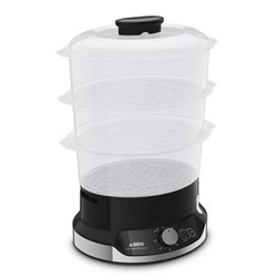 Cuiseur vapeur VC204800 800 Watts noir et blanc