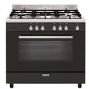 Piano de cuisson Four gaz GE960CMBK2 noir gaz