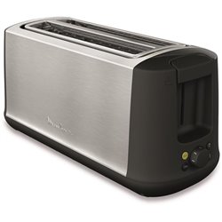 Grille-pain Subito Select LS342D10 multi-fente inox et noir