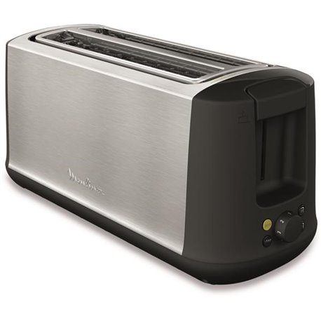 Grille-pain Subito Select LS342D10 multi-fente inox et noir