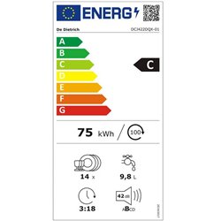 Lave-vaisselle DCJ422DQX 14 couverts intégrable