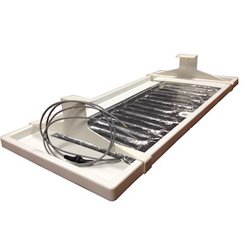 Bac de condensats chauffant AS465BCH Blanc Longeur 790 mm