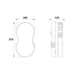 VMC Double Flux Ecoroom ⌀100 mm 390002 Longueur 500 mm