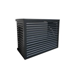 Habillage groupe extérieur cache-clim cacheclim-alu-S-Anthracite Alu Anthracite Taille S