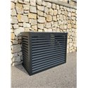Habillage groupe extérieur cache-clim cacheclim-alu-S-Anthracite Alu Anthracite Taille S