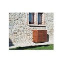 Habillage groupe extérieur cache-clim cacheclim-bois-S Bois Taille S