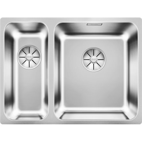 Evier Solis 340/180-U 526128 585x440 mm cuve principale à droite