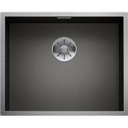 Evier Zerox 500-U Dark Steel 526243 540x400 mm 