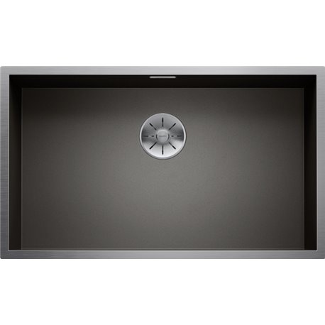 Evier Zerox 700-U Dark Steel 526244 740x400 mm 