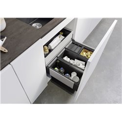 Select II Orga 526211 4 bacs 15 + 15 + 6 + 6 Litres