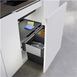 Select II Compact 60/2 526207 2 bacs 17 + 17 Litres