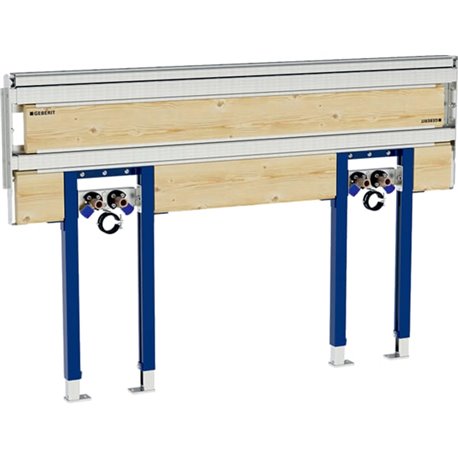 Bâti-support Duofix Lavabo double 111.530.00.1 98-112 cm avec pack de montage Bâti-support Duofix Lavabo double 111.530.00.1 98-112 cm avec pack de montage