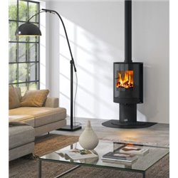 Poêle à bois Tamaris 411110NOIR 8 kWatts Noir