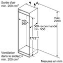 Réfrigérateur KI87VVFE1 270 Litres combiné