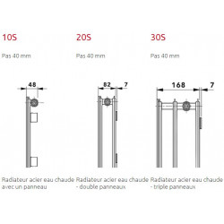 Reggane 3010 Tertiaire 10S750 1120, 750x1120x48 mm 846 Watts