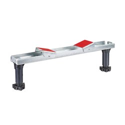 Lot de 2 pieds baignoire A248427000 métal à coller ou à visser