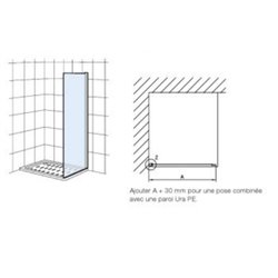 Victoria LF AM18707012 Pour receveur 700 mm