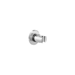 Support de douchette A5B1350C00 Round fixe Chromé