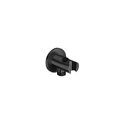 Coude de douche mural A5B5250NM0 Titanium Black Brossé 