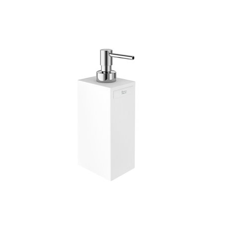 Distributeur de savon Rubik A816841001 à poser blanc mat