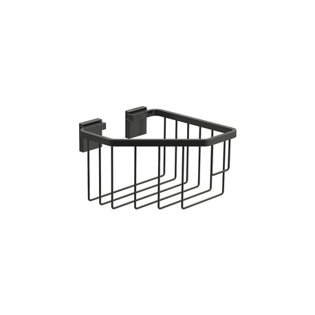 Porte-savon Rubik A816854024 grille d'angle noir mat