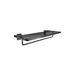 Porte-serviettes Rubik A816848024 noir mat 